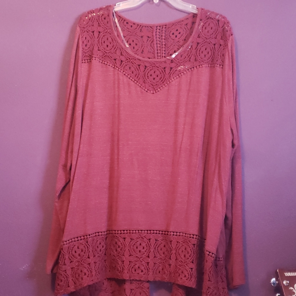 Dark red Blouse